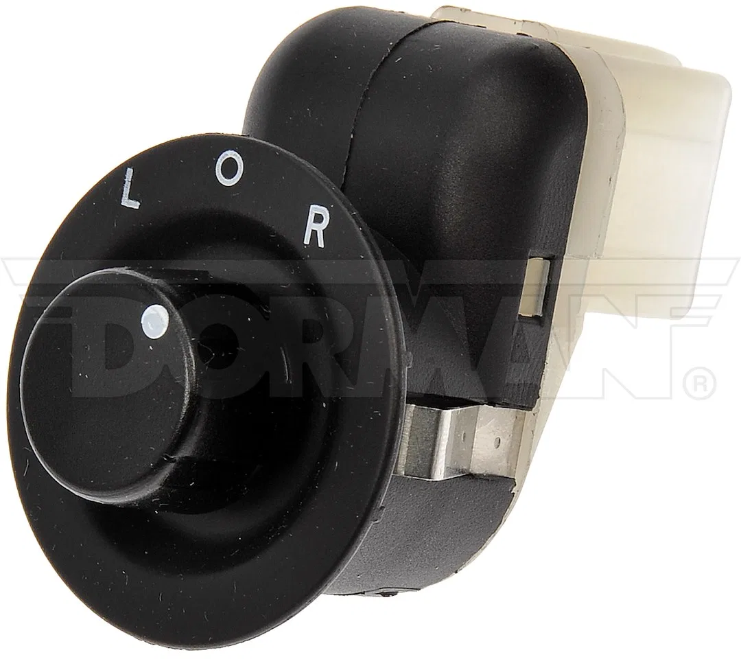 920-054 – DORMAN Exterior Mirror Switch, OE Replacement Toggle Switch With Left Mirror Adjustment 10 Amps Black Plast...